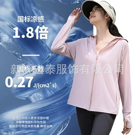 防晒衣;户外皮肤衣/防晒衣;女士牛仔外套