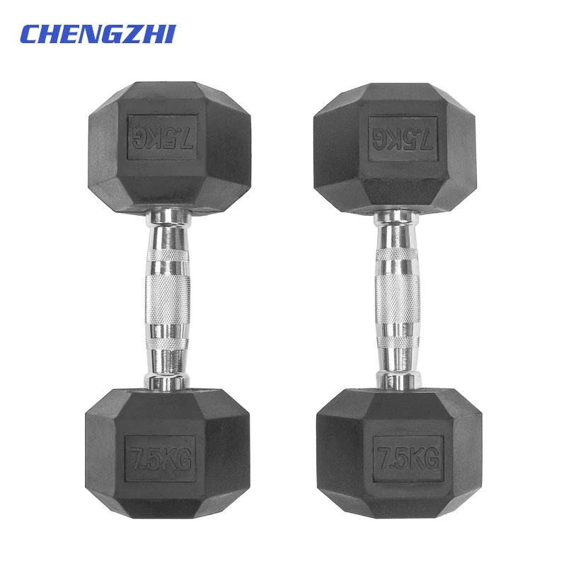 Hexagonal men's dumbbells for commercial use for gym