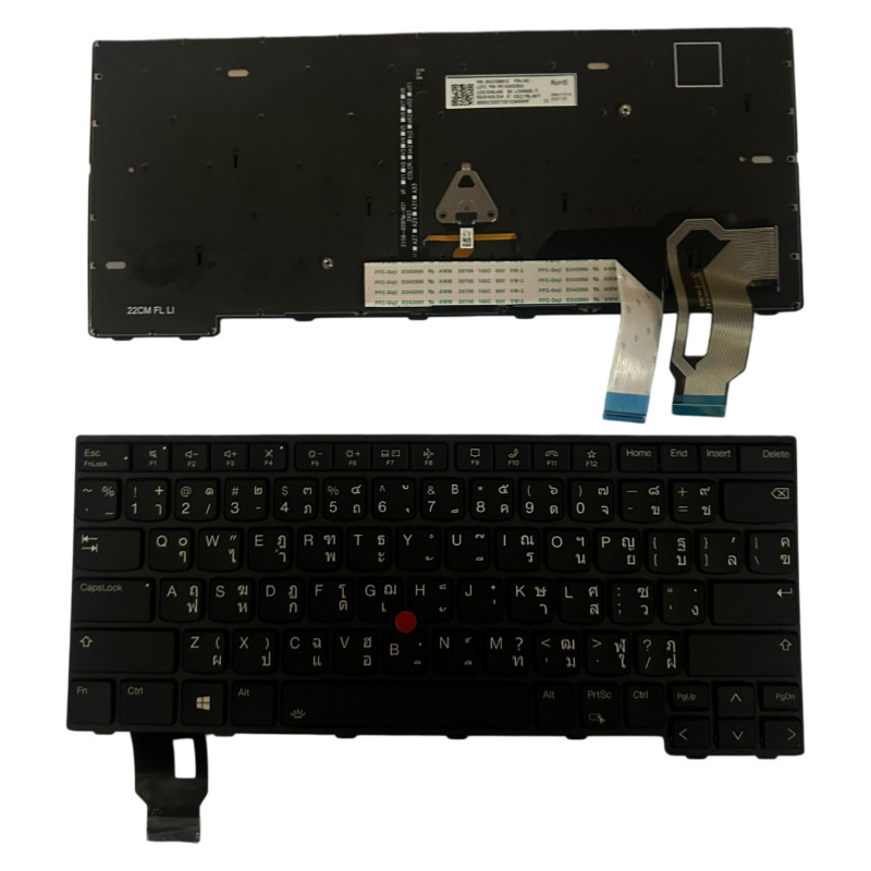 Suitable for ThinkPad Lenovo T14 GEN3/L14 GEN3/P14S GEN3 keyboards (FR/TI/UK/US layout)