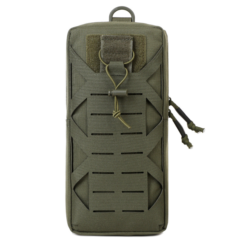 Cross-Border Camouflage Tactical Water Bottle Waist Bag for Men, Waterproof Casual Fashion Wallet, Mobile Phone Bag, Trendy Waist Bag, Crossbody Bag Wholesale