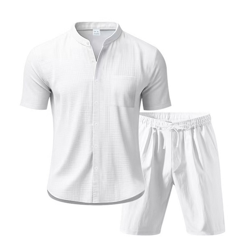 2026 Summer Cross-Border Amazon 3D New Men's Fashionable and Versatile Casual Cardigan Short-Sleeve Outdoor Shirt