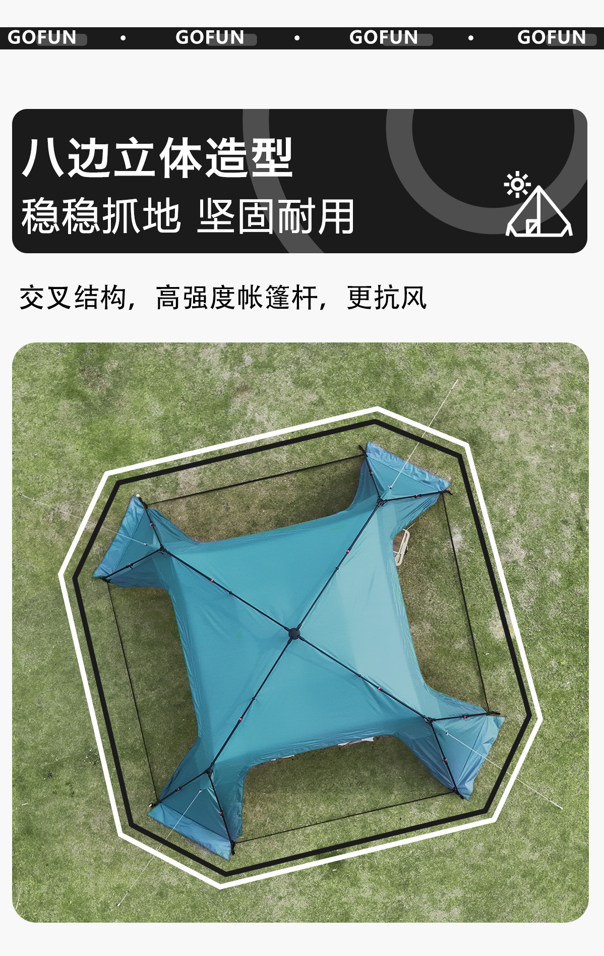 Dome Outdoor Canopy Tent Silver Dome Canopy Fully Automatic Dome Quick-Open Large Space High Ceiling Pergola Door Curtain