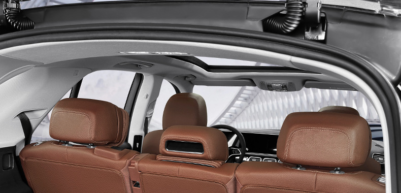 Suitable for Mercedes-Benz Gle350/450 Rear Seat Back Anti-Kick Pad Gls450 Trunk Protective Pad Car Supplies
