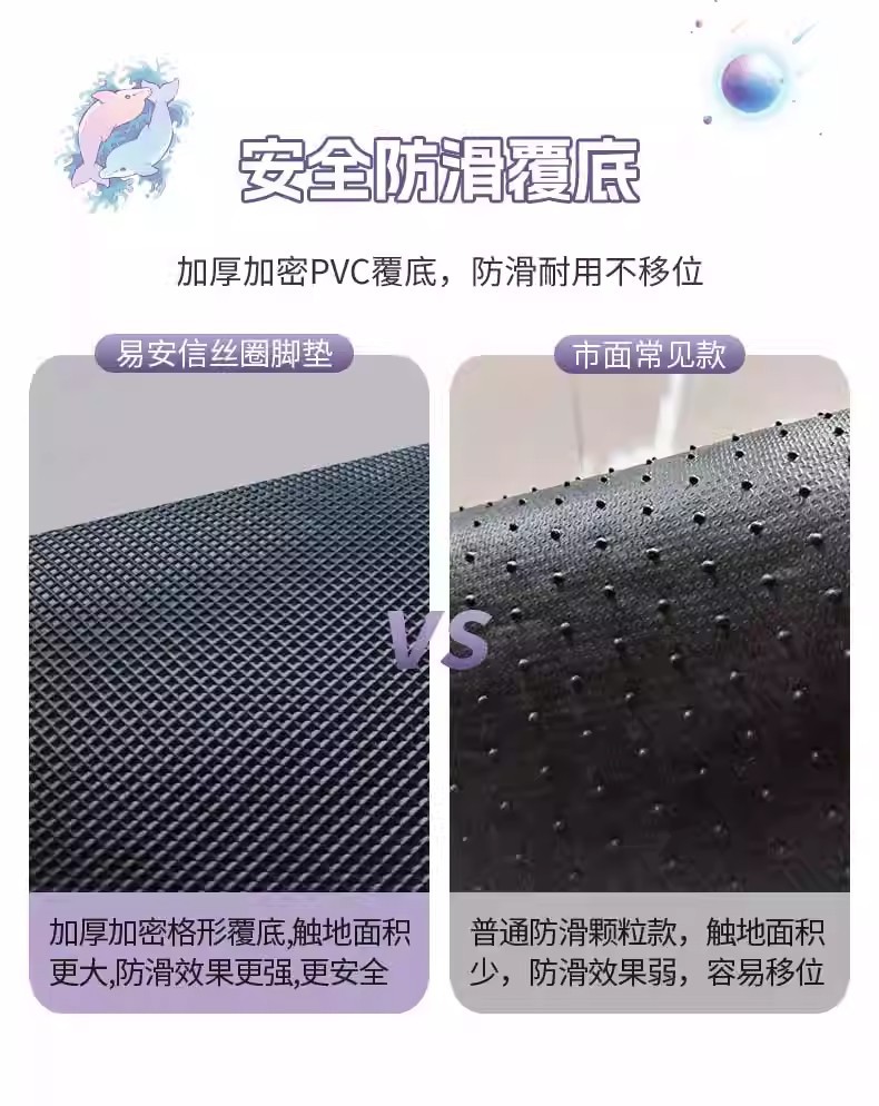 Cross-Border Checkerboard Car Floor Mats, Cute Wire Loops, Universal Carpets, Anti-Dirty Mats, Cartoon Car Mats, Main Driver Mats