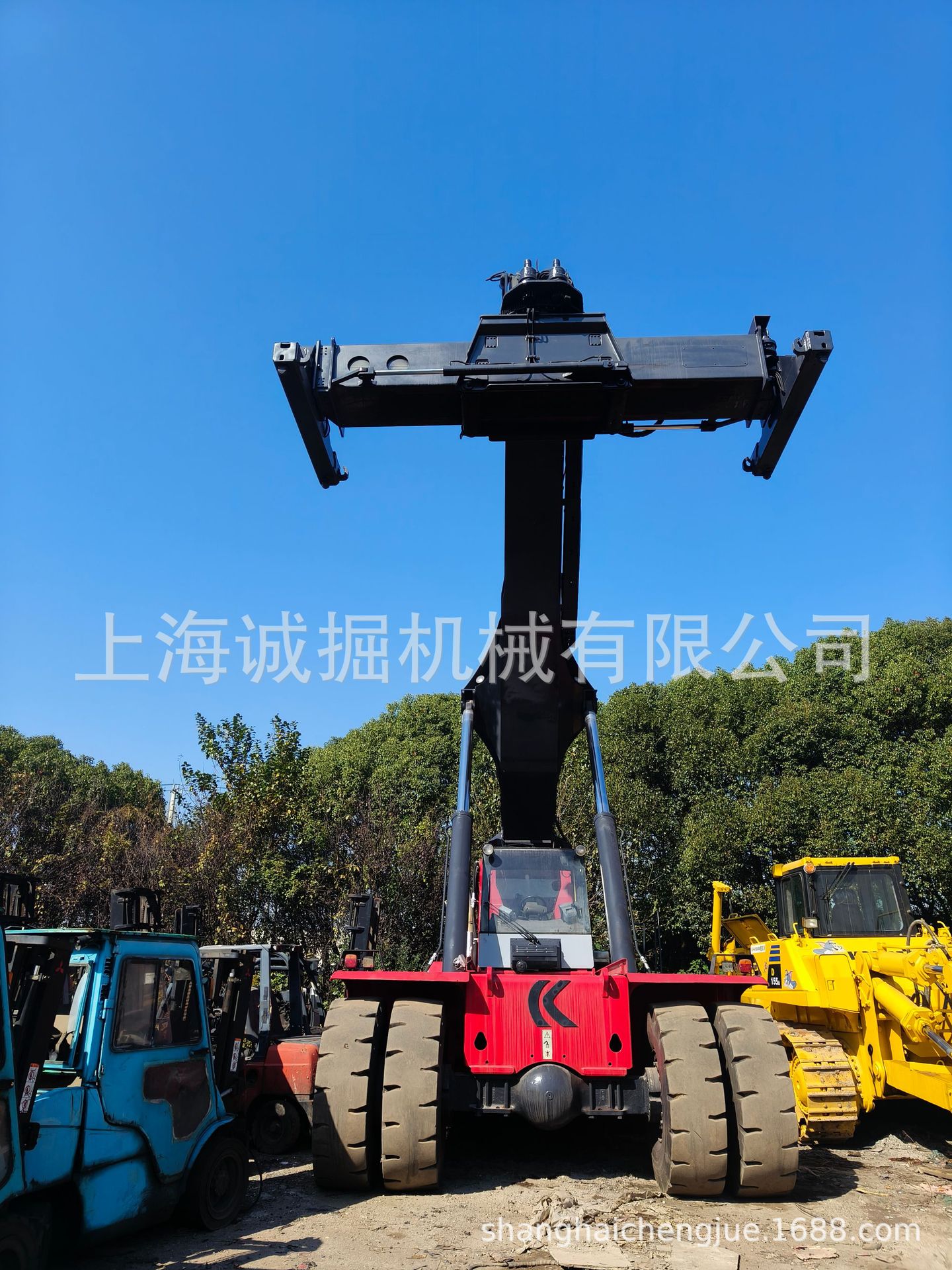 卡尔玛45吨正面吊  二手45吨集装箱正面吊三一 梵特仕码头吊