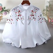 O 96620 Embroidered Floral Polo Shirt �̽��黨�r�� ���l