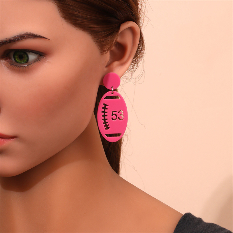 Mode Traverser Arylique Polissage Femmes Boucles D'oreilles 1 Paire display picture 31