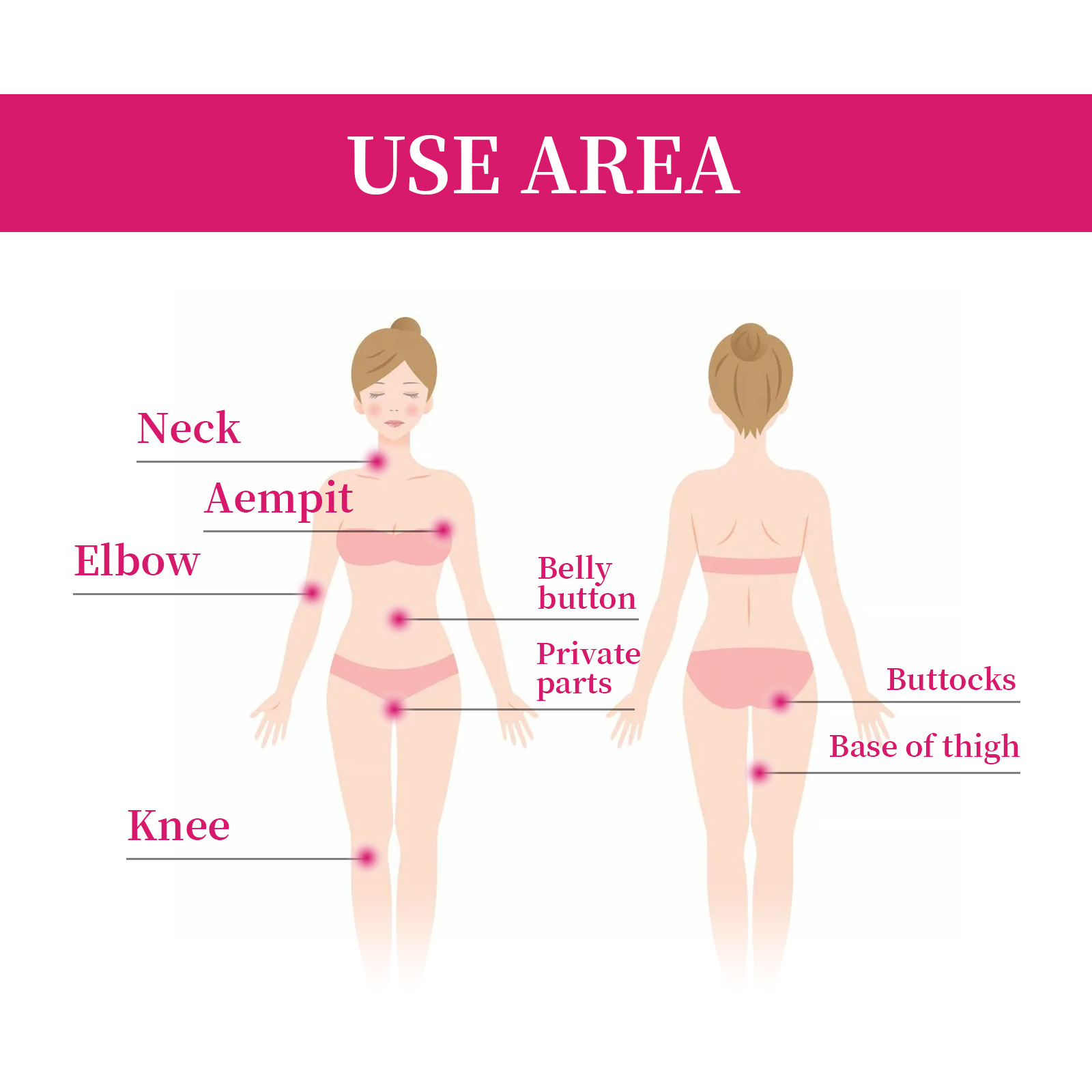 OUHOE underarm skincare cream for removing blackness, brightening skin tone, moisturizing and whitening_voghion.com