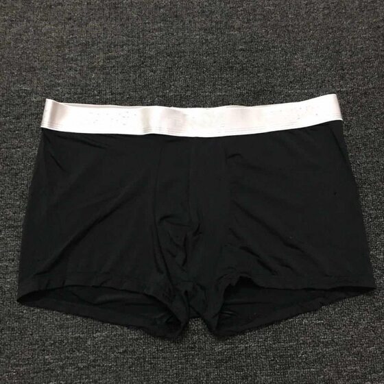 Foreign trade AliExpress popular brand men's boxer shorts ice silk boxer shorts sports breathable comfortable underwear head Summer