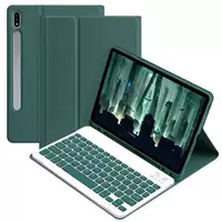 Клавиатура совместимая, чехол для планшета, Galaxy, Bluetooth, совместим с Samsung S10