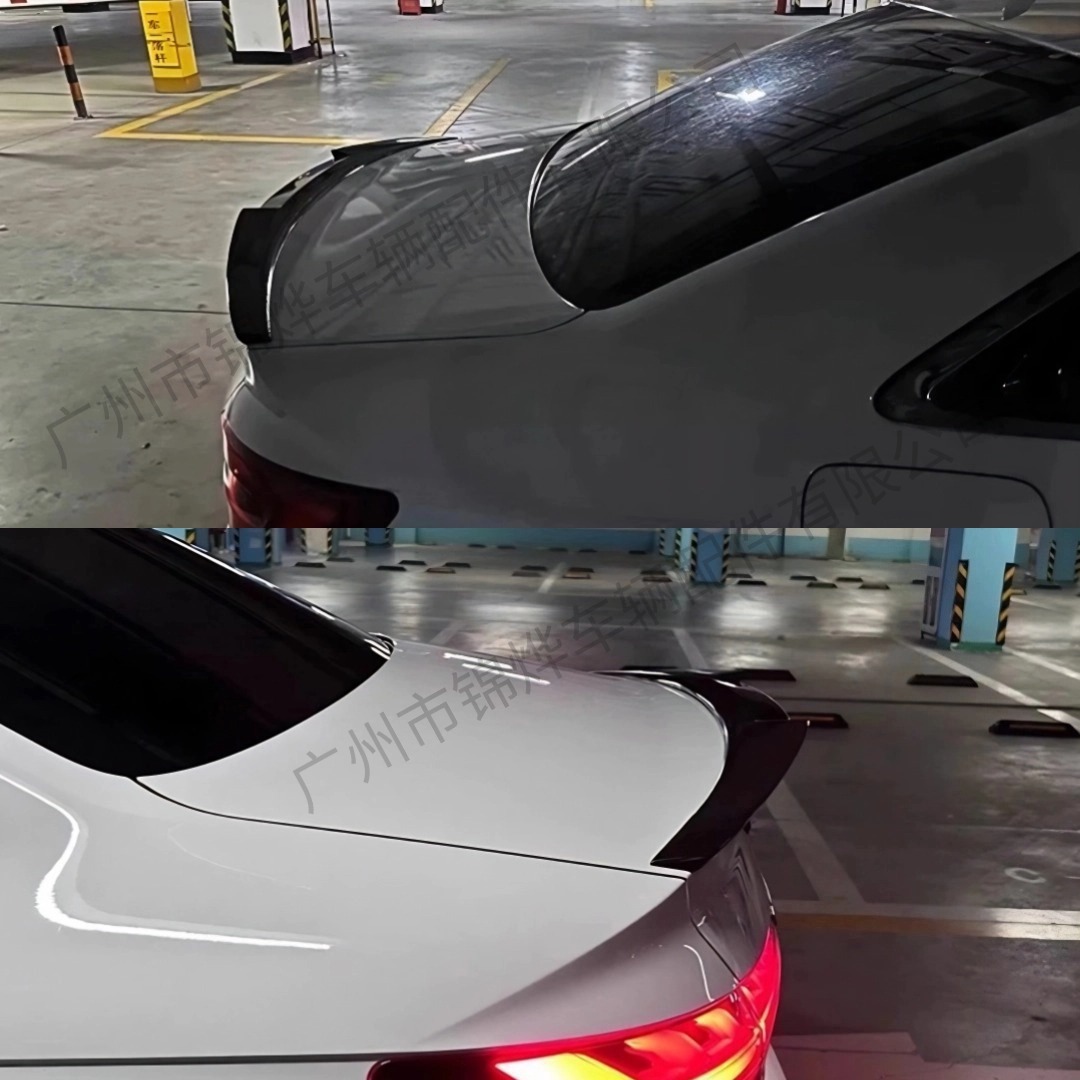 Suitable for 2014-2020 Audi A3 8V A3L Modified Rear Wing Blade Style Fixed Wind Pressure Wing Rear Spoiler Decoration