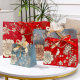 Festive Gift Bag Accompanying Gift High-end Sense Birthday Chinese Style Gift Bag Vintage Packaging Bag Cross-border Paper Bag Red Bag