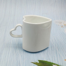 创意心形情侣马克杯200ml陶瓷咖啡杯定制logo节日广告礼品杯子