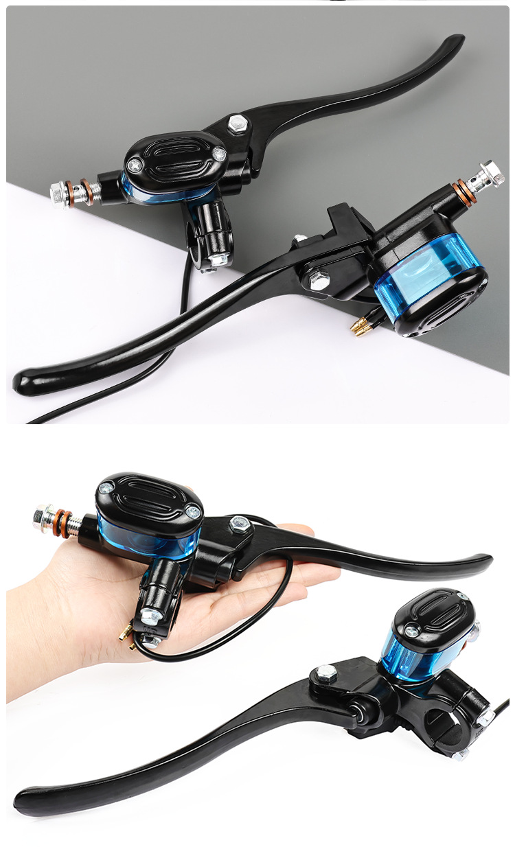 Suitable for Little Turtle King Electric Scooter Disc Brake Upper Pump Brake Pump Q9/007 Brake Pump Hydraulic Oil Pump 10mm
