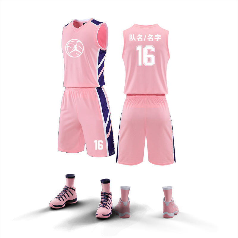 Casual Sports Full-Body Basketball Uniforms, Team Uniforms, Men's and Women's Family Clothing, Quick-Drying Game Jerseys