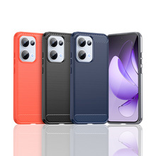 适用OPPO Reno13手机壳Reno13Pro保护套软胶拉丝全包防摔加厚纯色