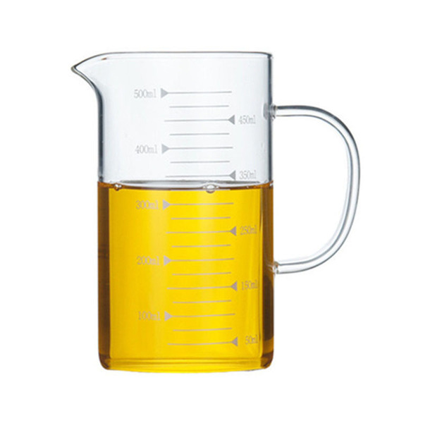 glass transparent multifunctional measuring cup