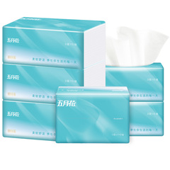 Mayflower Tissue 3 Layers 110 Sheets 6 Packs Handkerchief Household Toilet Paper Home Use Tissue Paper 