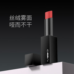 MYG magnet black tube matte lipstick, lip glaze, moisturizing, not easy to fade, anti-sweat, earthy European and American trendy lipstick