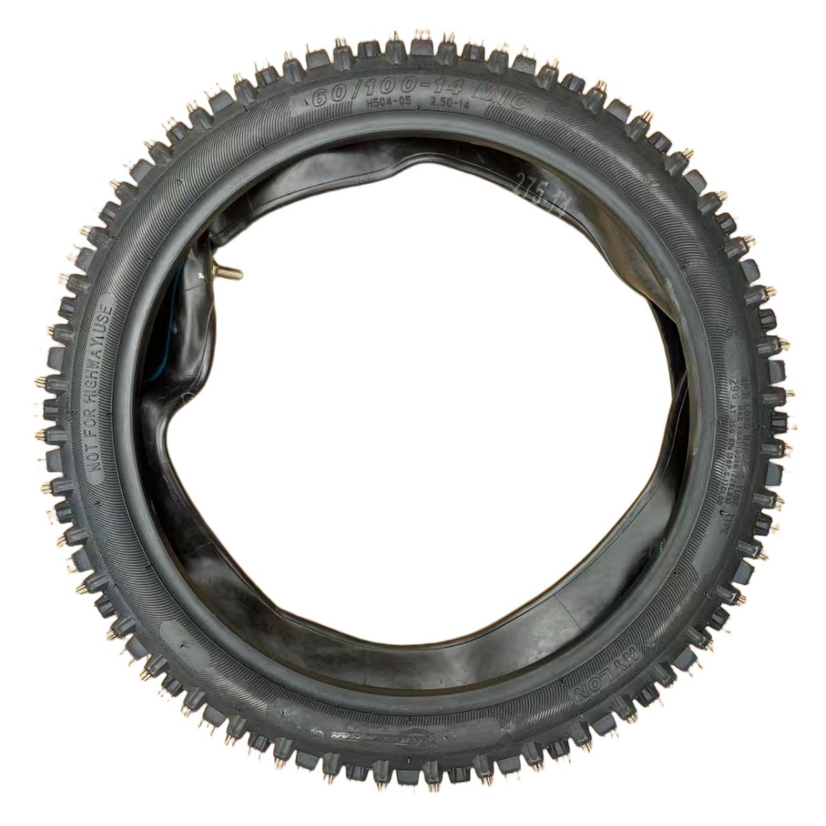 60/100-14寸两轮越野摩托车高齿电动车橡胶前内外胎工厂现货直发