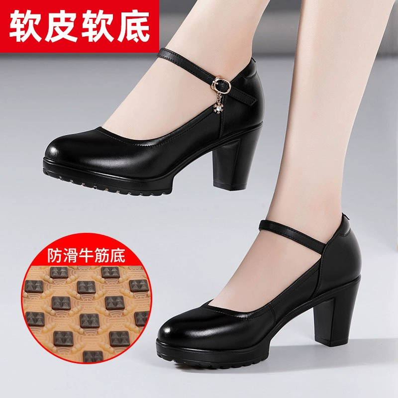 Модель Cheongsam на очень высоком каблуке 12 см, подиумные туфли для женщин, толстый каблук, толстая подошва, водонепроницаемая платформа, нескользящая обувь с круглым носком, мягкая кожа, туфли большого размера