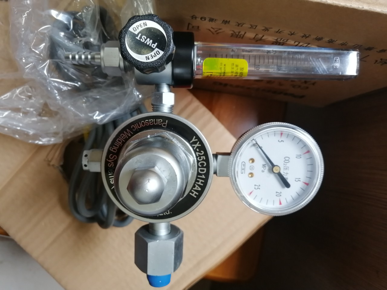 松下YX-25CD1HAH松下气体调节器减压阀松下流量计