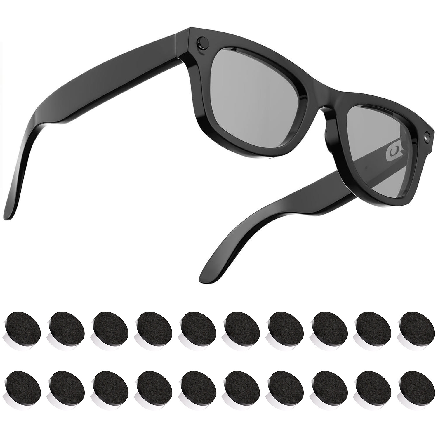 Meta Ray-Ban eynəkləri üçün əks parıltı stikerləri, 20 ədəd