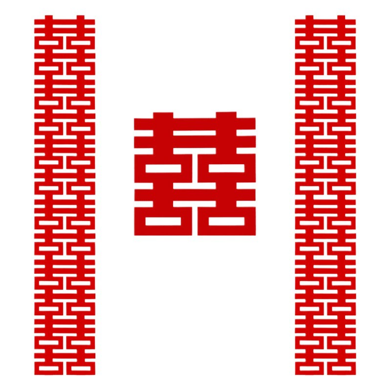 Макет свадебной комнаты Длинные свадебные наклейки Свадебные украшения Свадебный Фон Наклейки на стены свадебное платье сцены романтическое