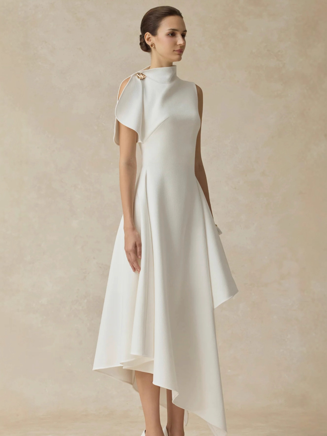 Small design elegant long dress