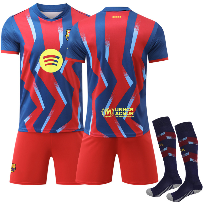 Conjunto de Uniforme de Fútbol N° 10 de Poliéster para Deporte y Fútbol