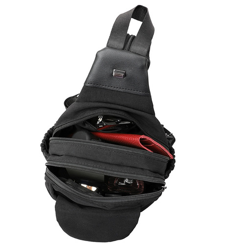 Travel backpack women's new single-shoulder chest bag, lightweight, commuting, crossbody, multifunctional sports leisure single-shoulder crossbody bag