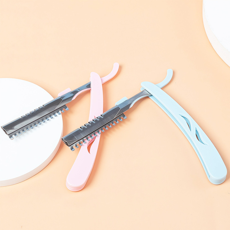 Folding Eyebrow Trimmer Holder Safety Belt Net Old-Fashioned Feather Eyebrow Trimmer Blade Holder Eyebrow Razor Holder for Beauty Salon Folding Eyebrow Trimmer Holder Safety Belt Net Old-Fashioned Feather Eyebrow Trimmer Blade Holder Eyebrow Razor Holder for Beauty Salon