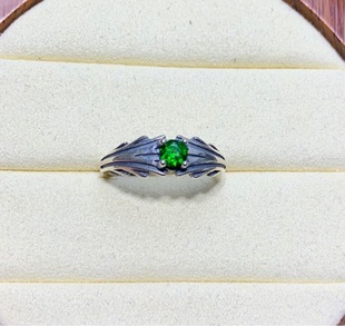Thou Hui Ring Retro Diablo 925 Sterling Silver Ring Jewelry Studio Supply