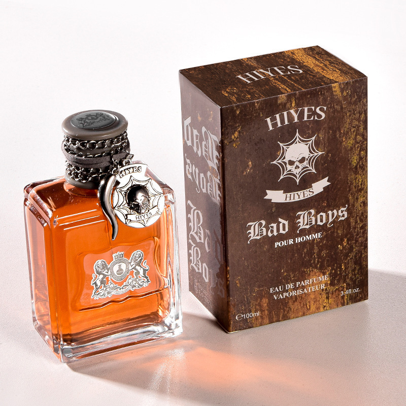 HIYES Dirty Bad Boy メンズ香水 持続性のあるライトフレグランス フレッシュナチュラル ウッディ オードトワレ スプレー 100ml|undefined