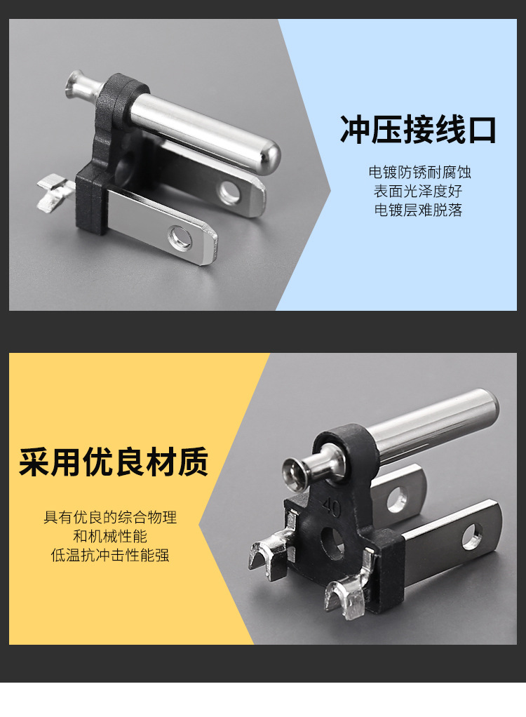 PLG 美式三插有台阶-铜