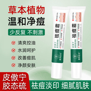 [Delivery within 48 Hours] Su Xiushen's Pi Aoning Colloidal Sulfur Anti-acne Cream Improves Blackhead Acne Removal