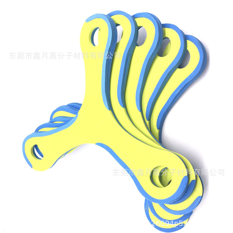 彩色小型EVA泡棉 防静电EVA冲压成型风扇叶子 手拿式海棉小垫片