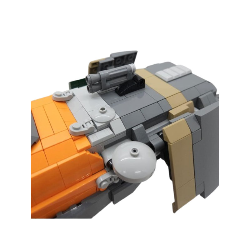 Nave espacial de exploração conjunto de blocos de construção_voghion.com
