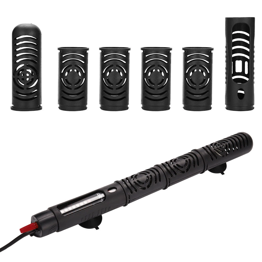 Защитный чехол для нагревательных стержней для аквариума Пластиковый защитный чехол из нержавеющей стали взрывозащищенный аквариум