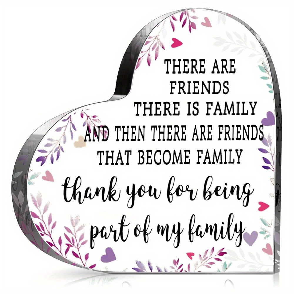 给女人的友谊礼物，给女人的亚克力心生日礼物