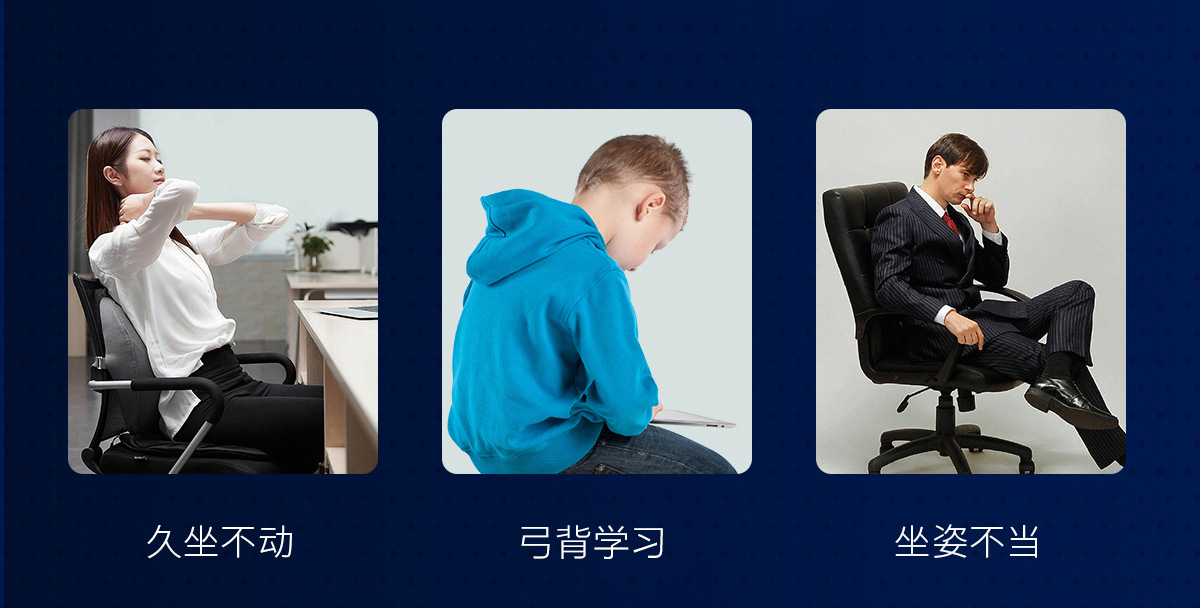 New Car Lumbar Support 4D Air Fiber Cushion, Breathable Waist Support for Car Seat Backrest