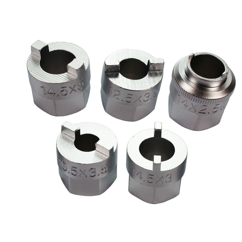 汽车前后减震器弹簧拆装专用套筒卡头套装 更换油封汽修工具