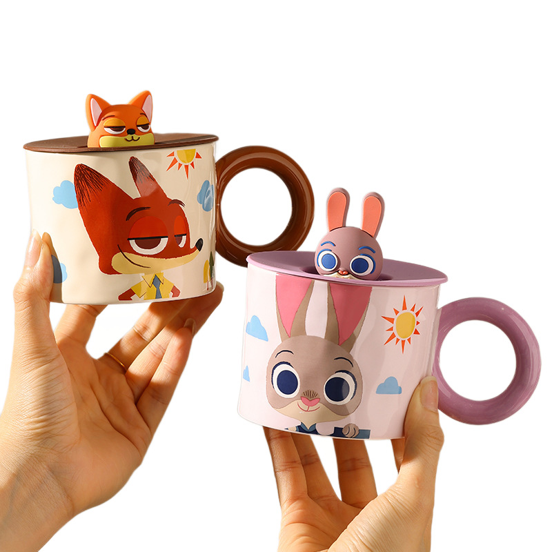 Disney / Disney tazas de cerámica tazas de leche para niños tazas de leche para casa tazas de agua para beber