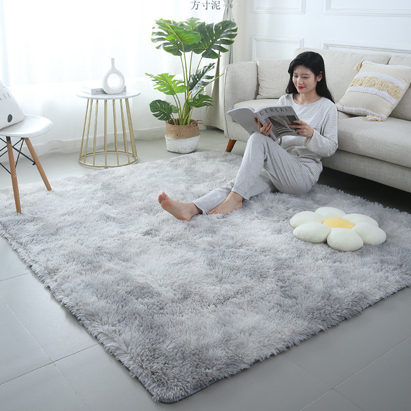 두꺼운 카펫 침실 인터넷 유명인 소녀 침대 옆 베이 윈도우 담요 다다미 거실 방 전체 담요 원피스 도매