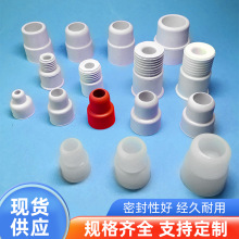 厂家批发翻反口胶塞14 19 24天然胶橡胶皮塞螺纹塞实验室反口瓶塞