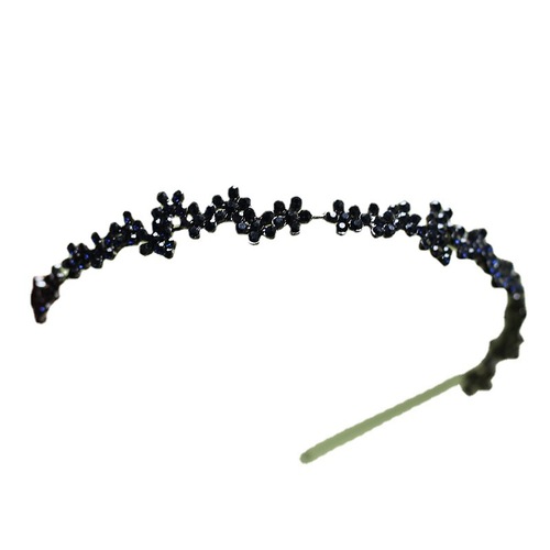 Classic dense bride water diamond hair clip, retro French pearl headband, slim hair clip, cross-border commodity wholesale