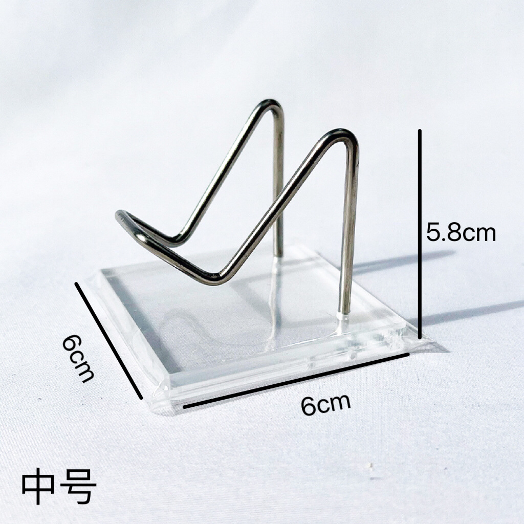 Acrílico transparente mineral etiqueta rack cristal crudo piedra mineral espécimen estante caballete soporte base creativa image 9