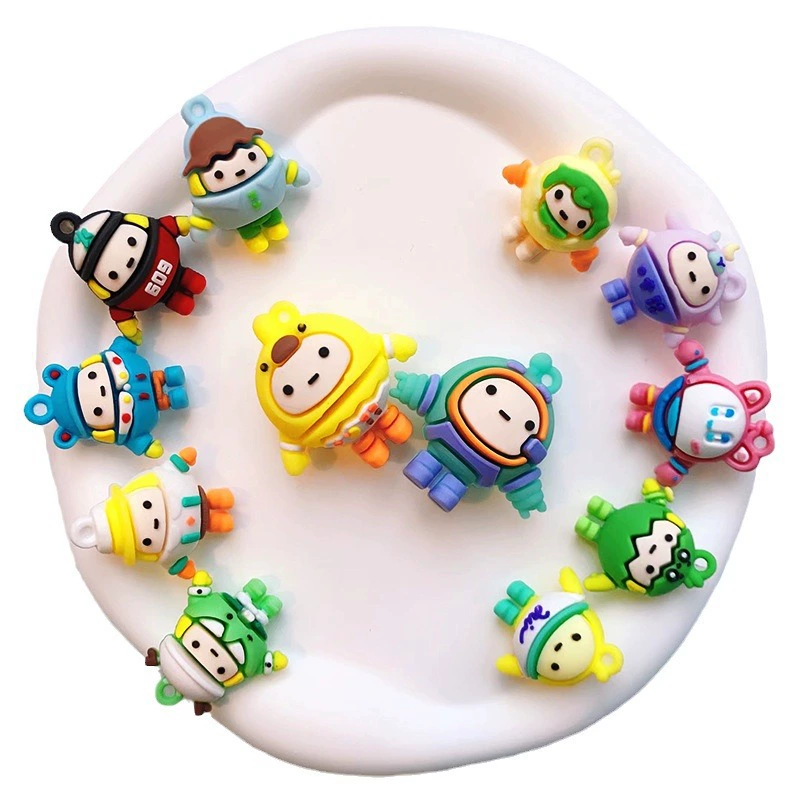 Keychain for students, toy, doll with accessories