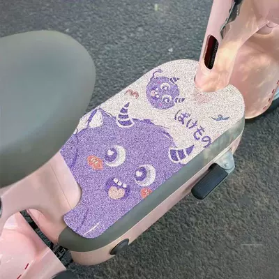 Avtomobil döşəmə paspasları – Floor Mats for Home Use, Non-Slip and - purple-little-monster-need-to-cut-it-yourself-3050cm-universal-for-small-pedals