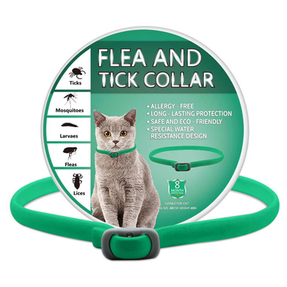 고양이용 그린 복합 소재 목걸이